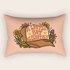 A Little Bit Country Rectangular Pillow