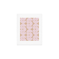 "Grapes and apple slices (pale pink)" Art Print