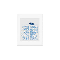 217 Finicky Fish (plenty of fish in the sea) Art Print