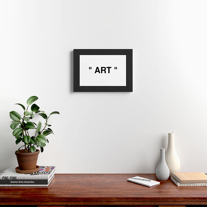" Art " Framed Art Print