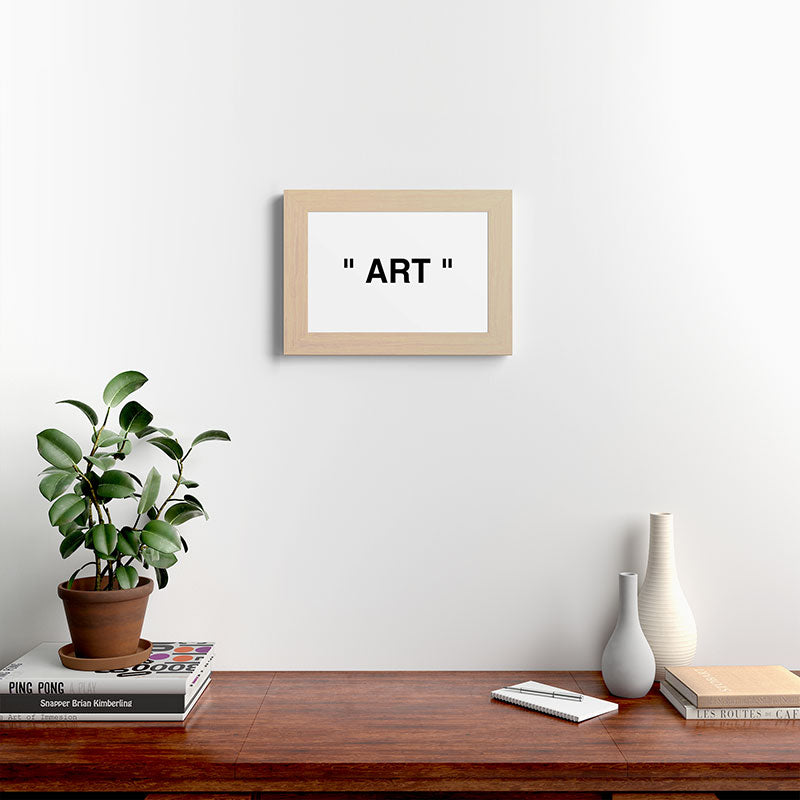 " Art " Framed Art Print