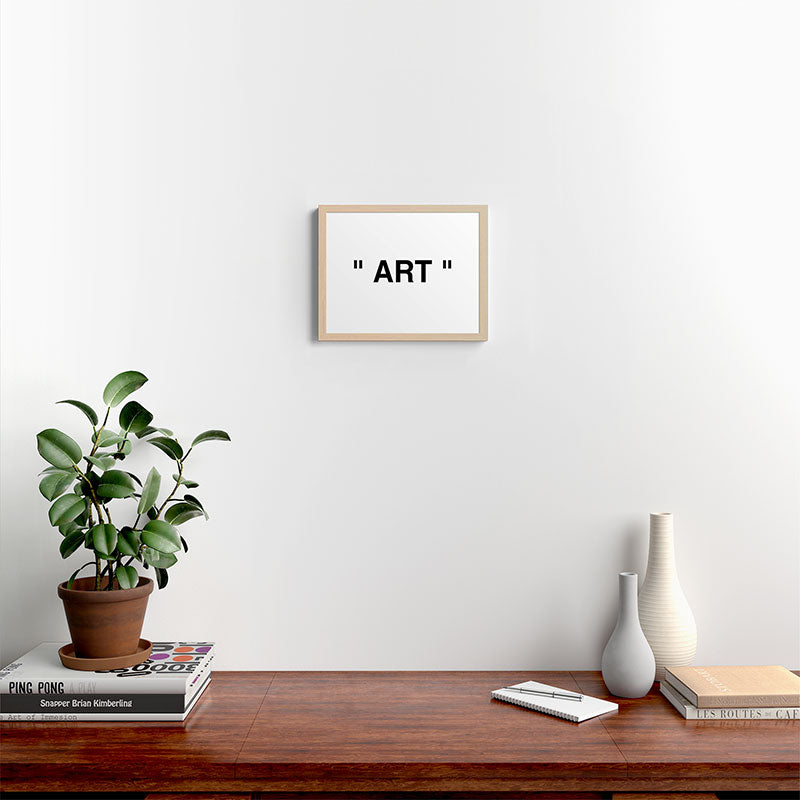 " Art " Framed Art Print