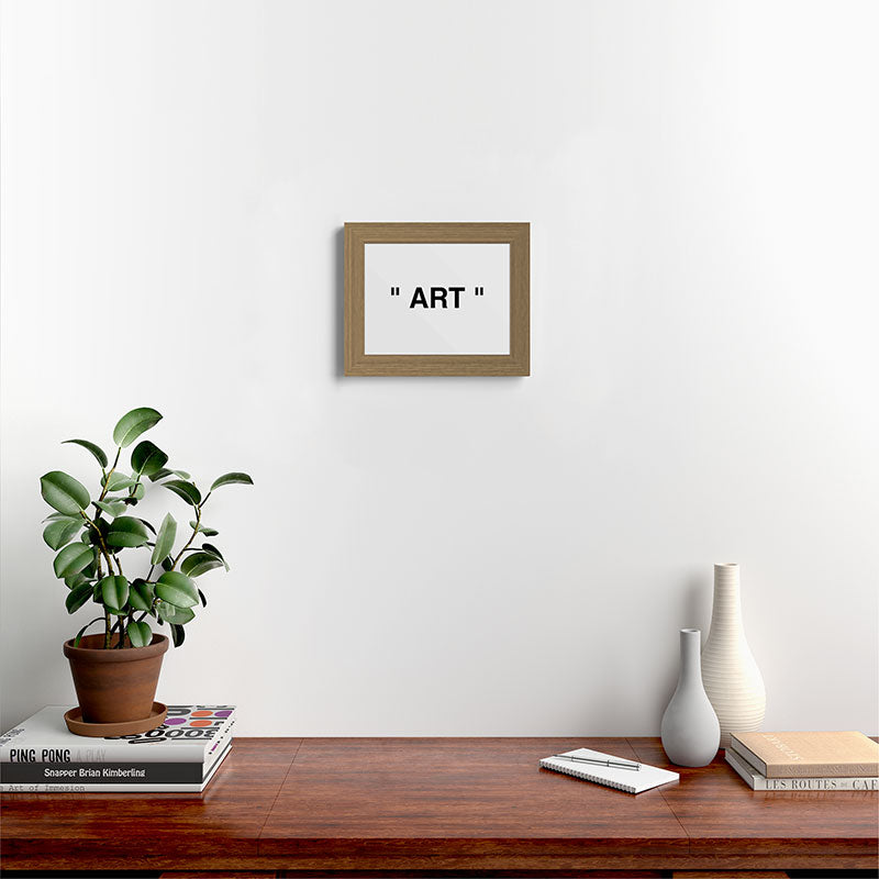 " Art " Framed Art Print