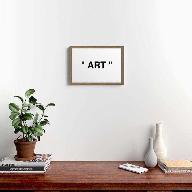 " Art " Framed Art Print
