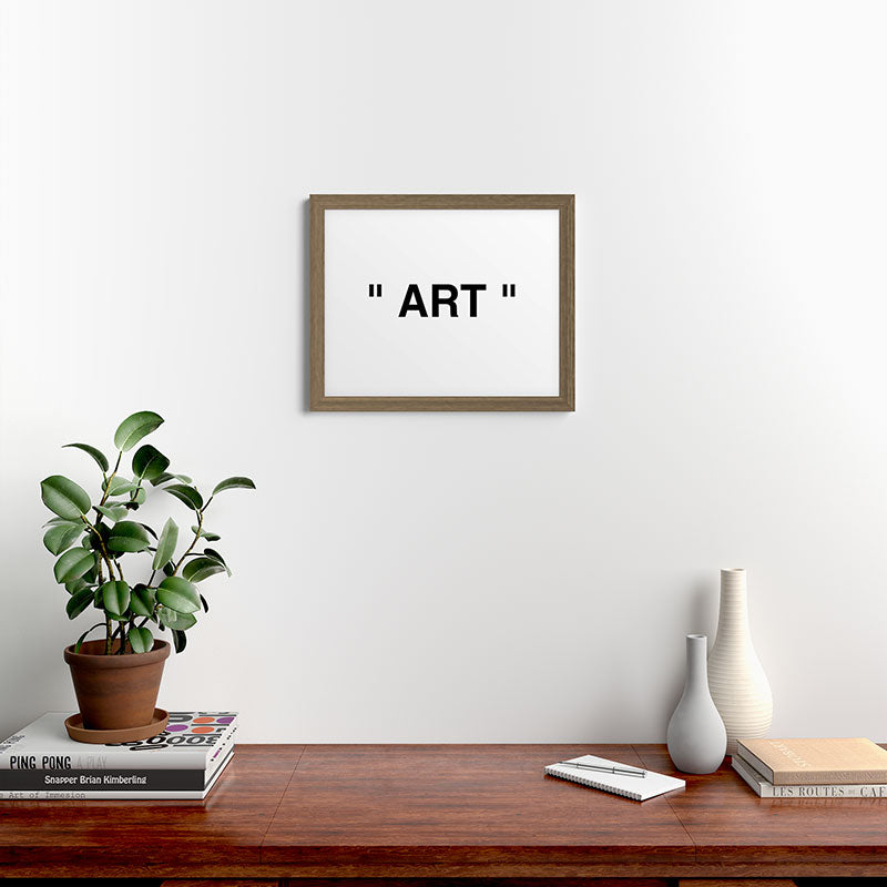 " Art " Framed Art Print