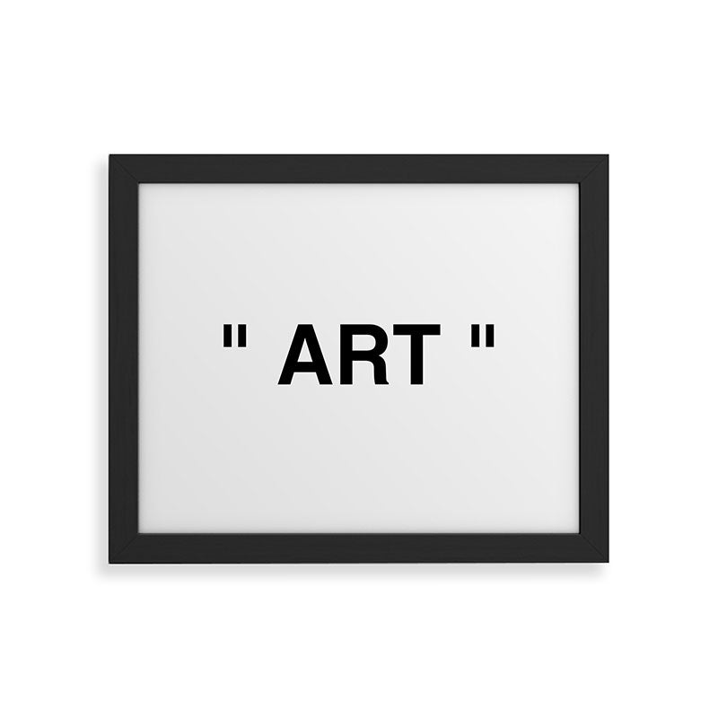 " Art " Framed Art Print
