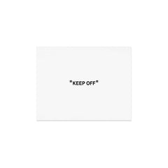 "KEEP OFF" Art Print
