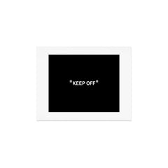 "KEEP OFF" Dark Edition Art Print