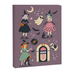 50s Witch Vibes Canvas Print
