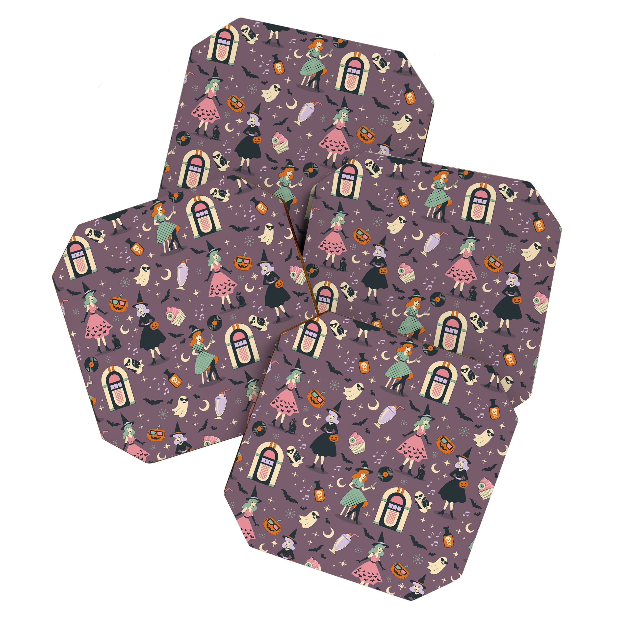 50s Witch Vibes Coaster