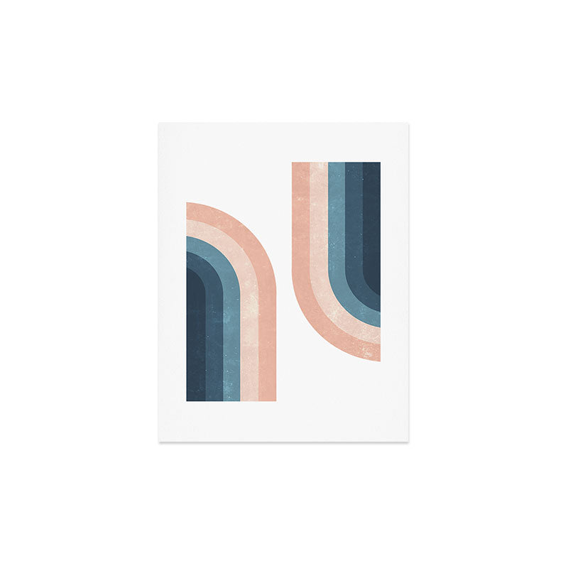 70s Rainbow Art Print