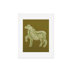 A Horse Says Hello Art Print