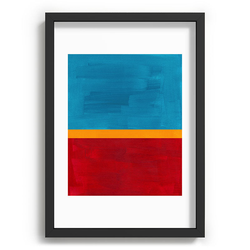 70s Glow  Framed Art Print