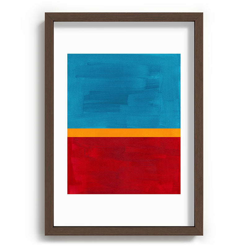70s Glow  Framed Art Print