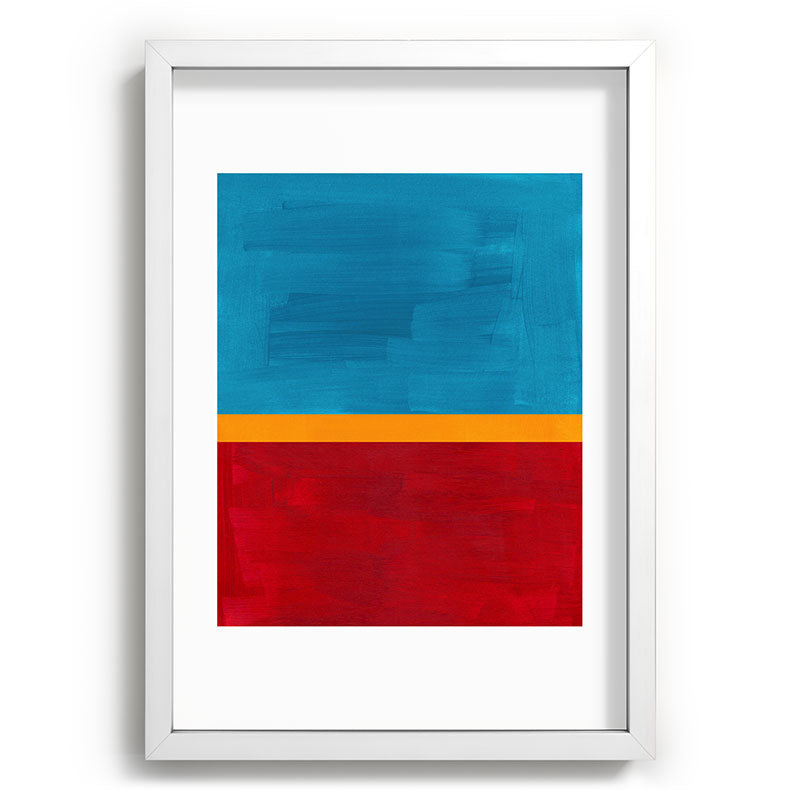 70s Glow  Framed Art Print
