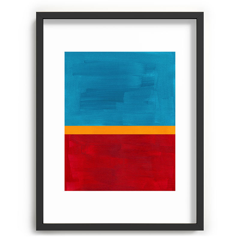 70s Glow  Framed Art Print