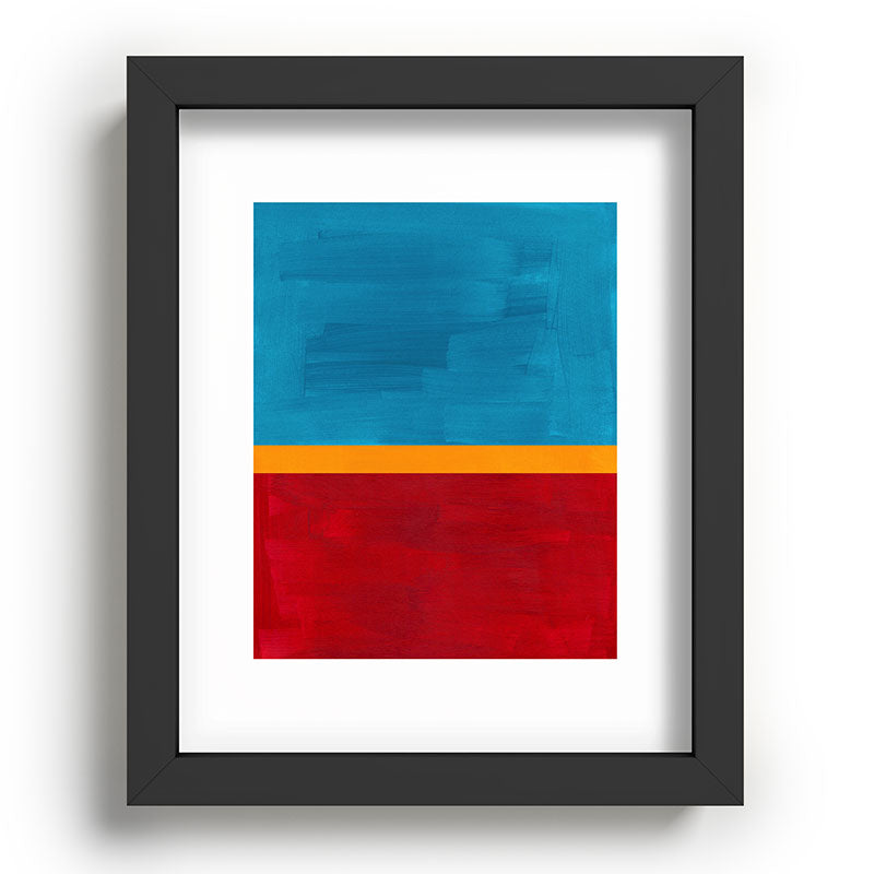 70s Glow  Framed Art Print