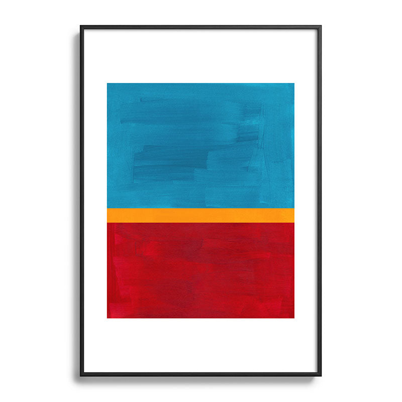 70s Glow  Framed Art Print