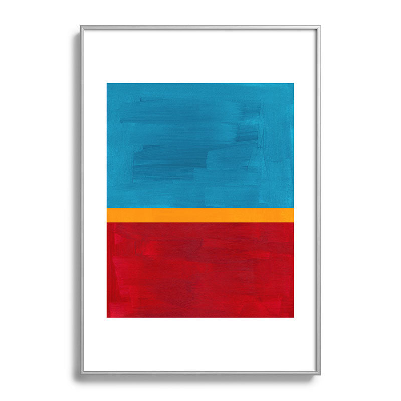 70s Glow  Framed Art Print