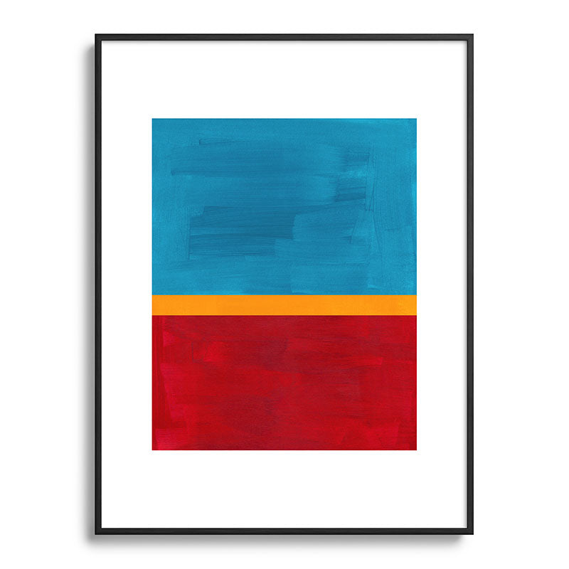 70s Glow  Framed Art Print