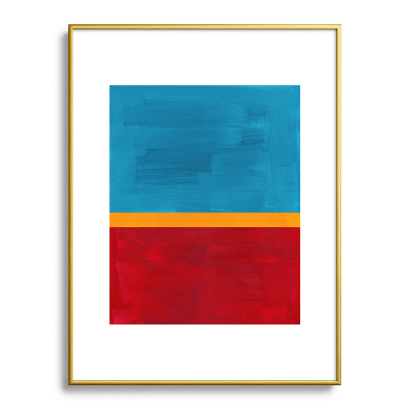 70s Glow  Framed Art Print