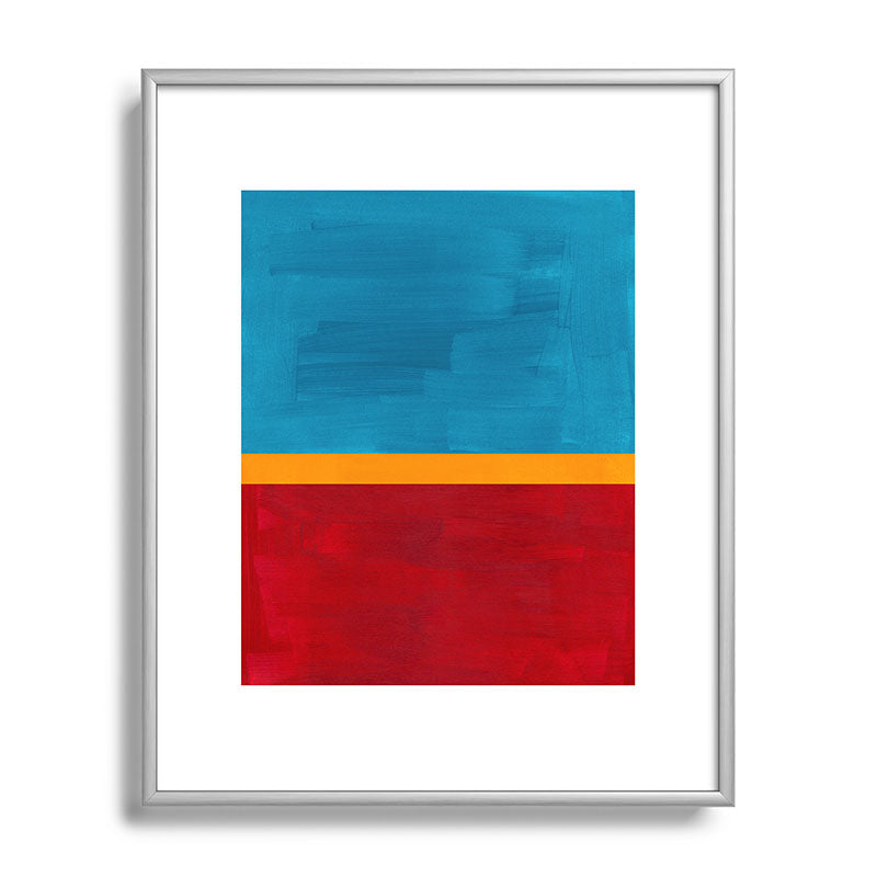 70s Glow  Framed Art Print