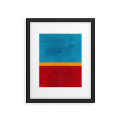70s Glow  Framed Art Print