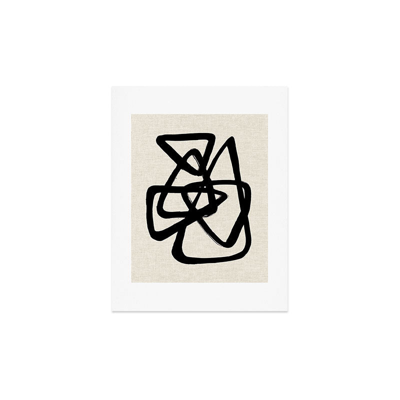 A Family Of Five Art Print