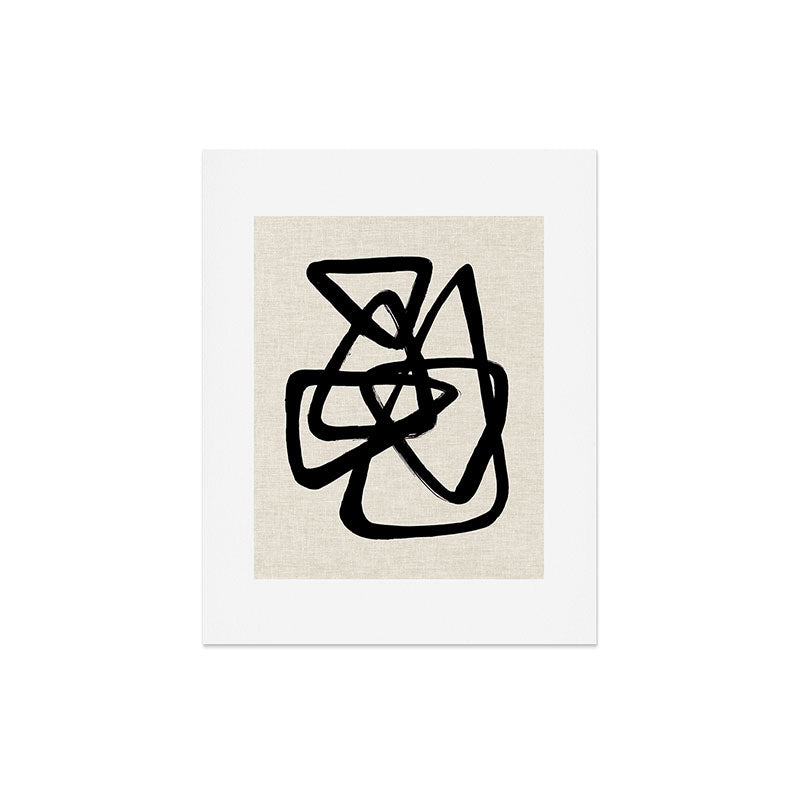 A Family Of Five Art Print
