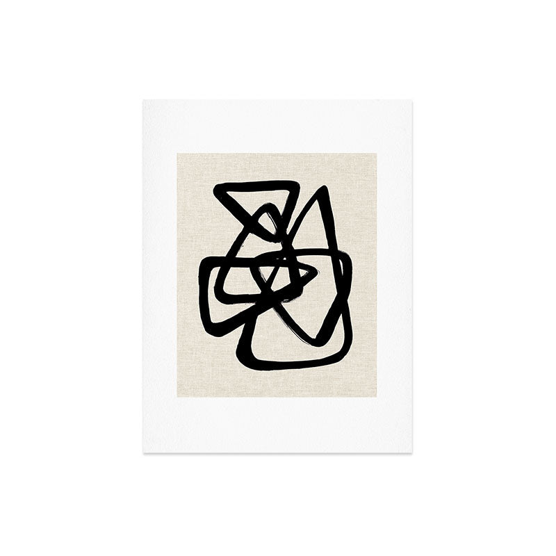 A Family Of Five Art Print