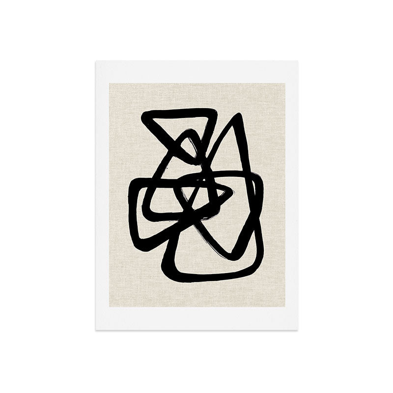 A Family Of Five Art Print