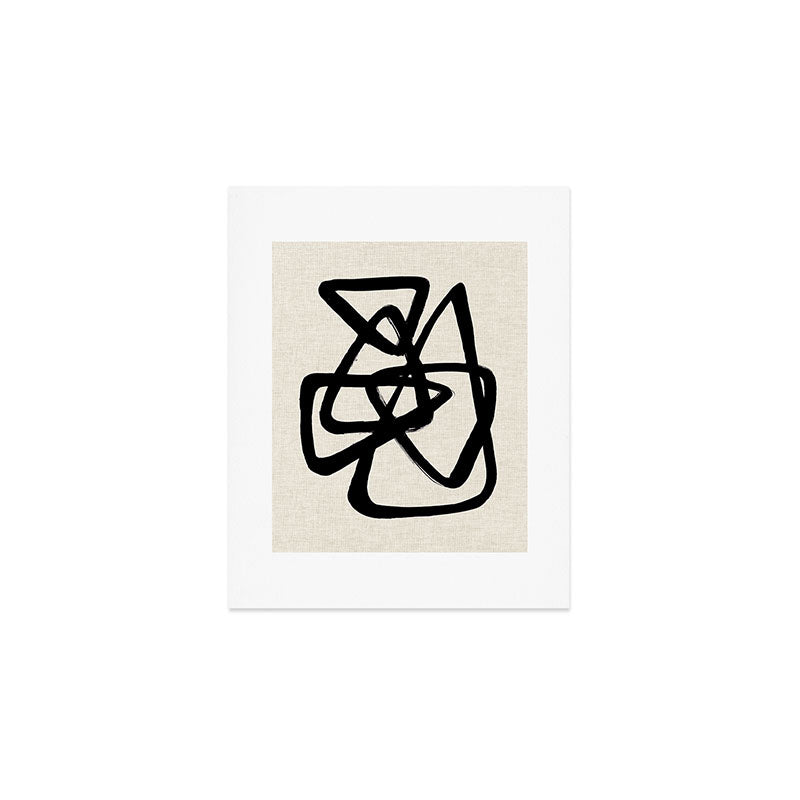 A Family Of Five Art Print
