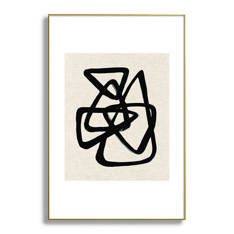 A Family Of Five Framed Art Print
