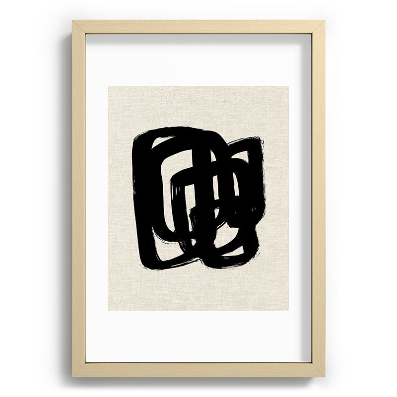 A Heavy Thought Framed Art Print