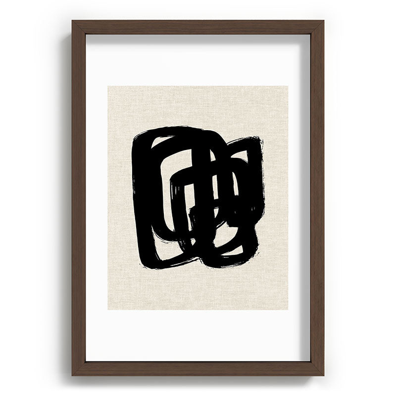 A Heavy Thought Framed Art Print