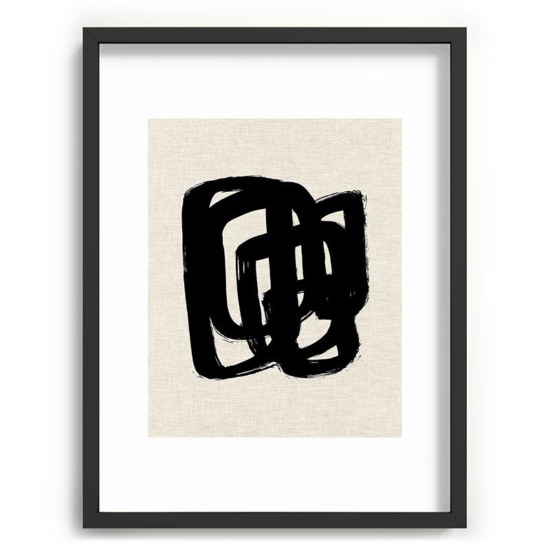 A Heavy Thought Framed Art Print