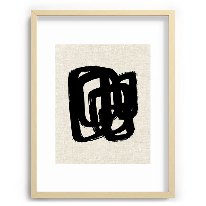 A Heavy Thought Framed Art Print