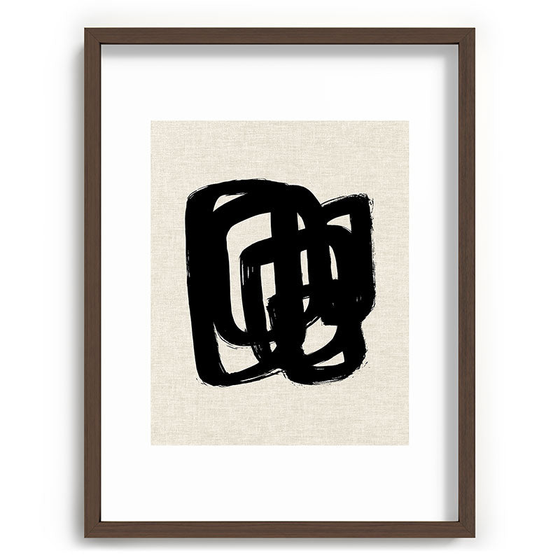 A Heavy Thought Framed Art Print