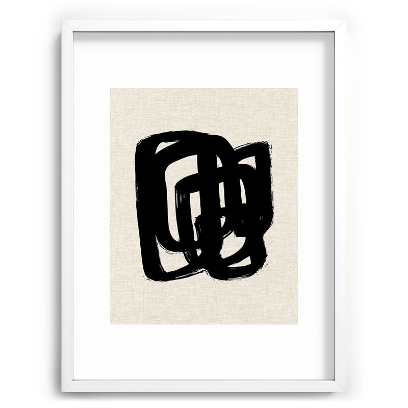 A Heavy Thought Framed Art Print