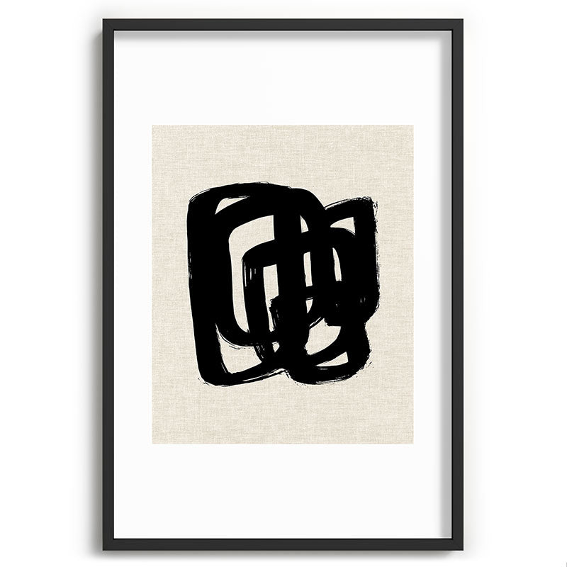 A Heavy Thought Framed Art Print