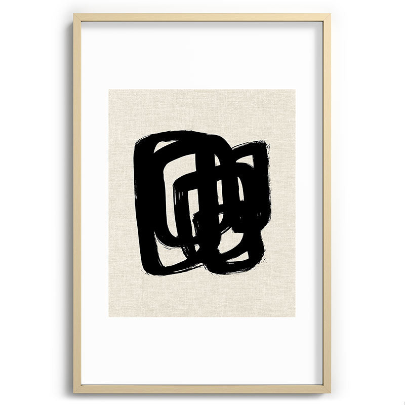 A Heavy Thought Framed Art Print