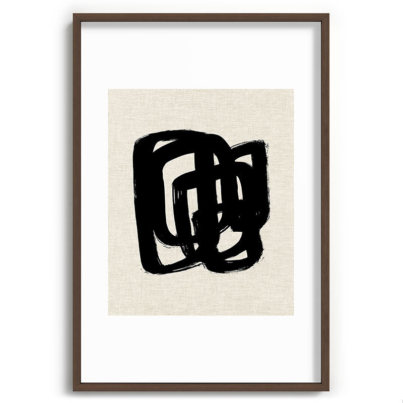 A Heavy Thought Framed Art Print