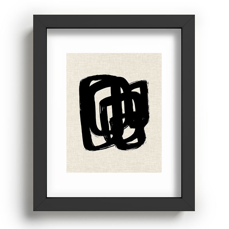 A Heavy Thought Framed Art Print