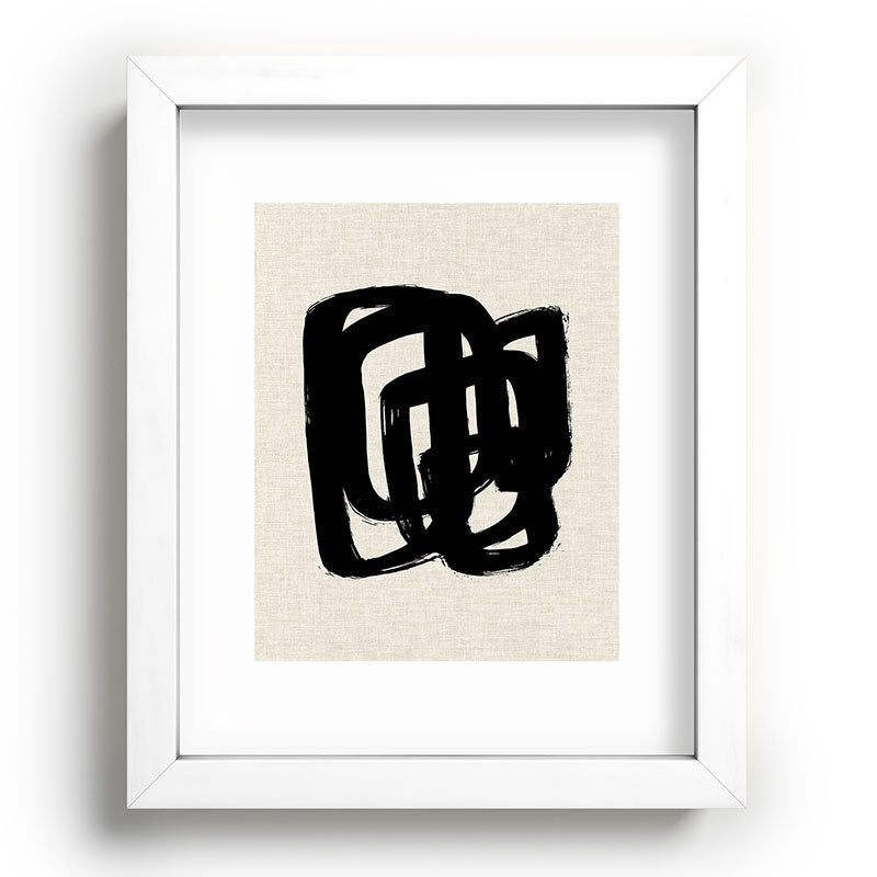 A Heavy Thought Framed Art Print