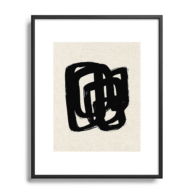 A Heavy Thought Framed Art Print