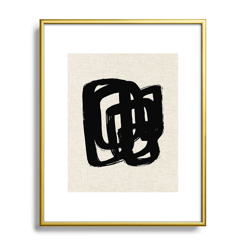 A Heavy Thought Framed Art Print