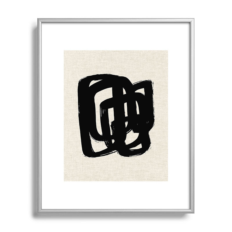 A Heavy Thought Framed Art Print