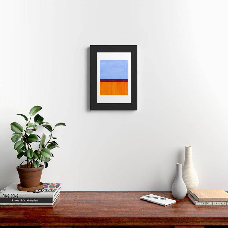 A House In Venice Framed Art Print