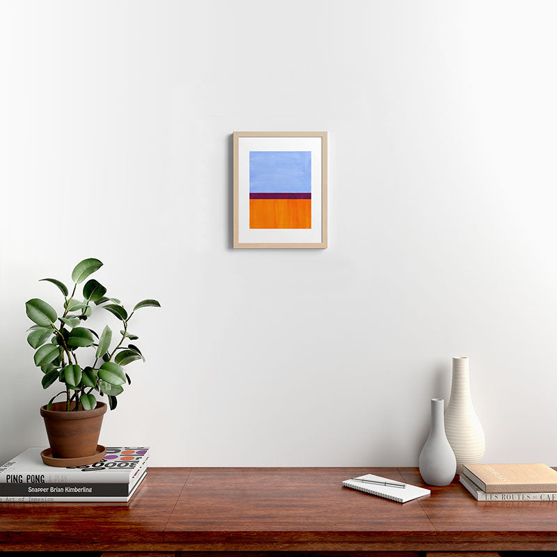 A House In Venice Framed Art Print