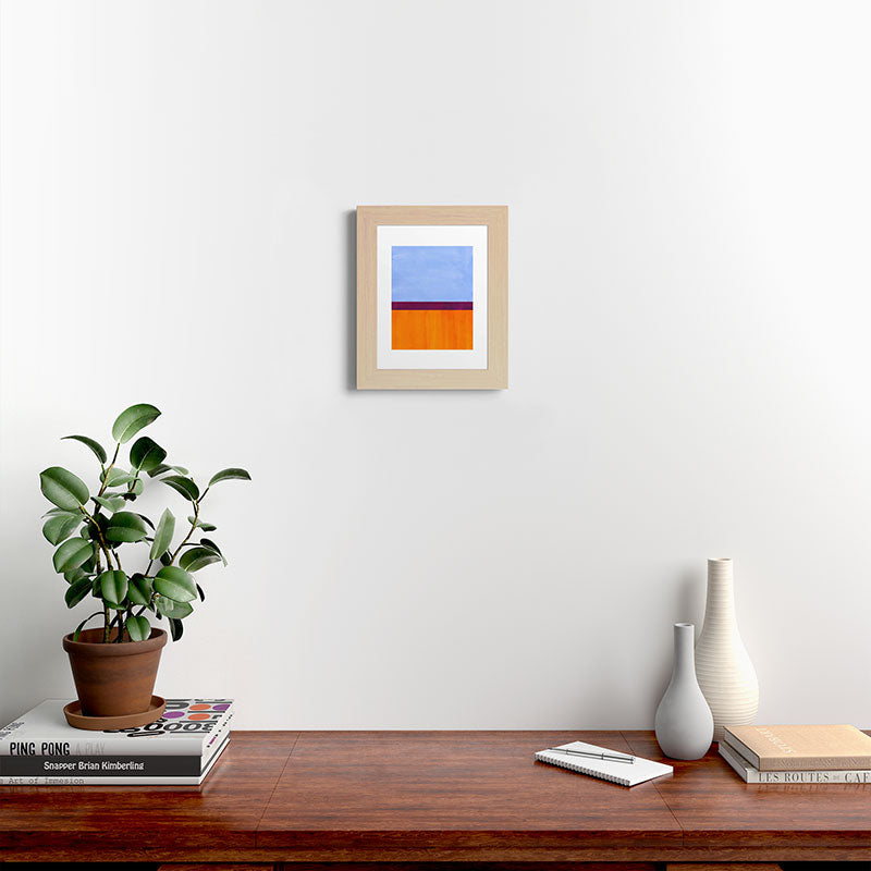 A House In Venice Framed Art Print